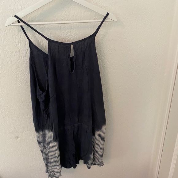 Tie dye boho lucky brand romper swim coverup - Picture 4 of 5